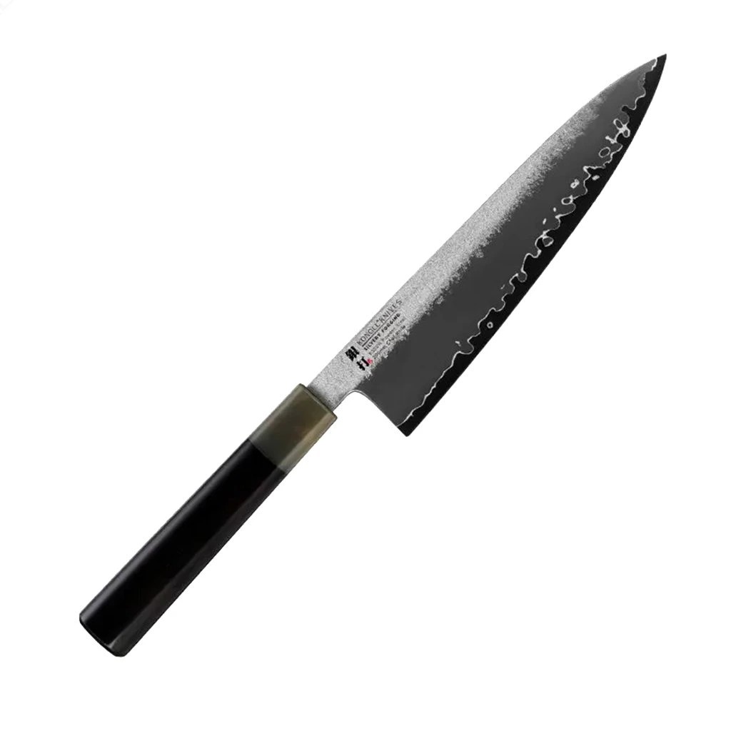 foto Kuchy�sk� n�� Chef/Gyuto 200 mm Konoll� Silver Forging